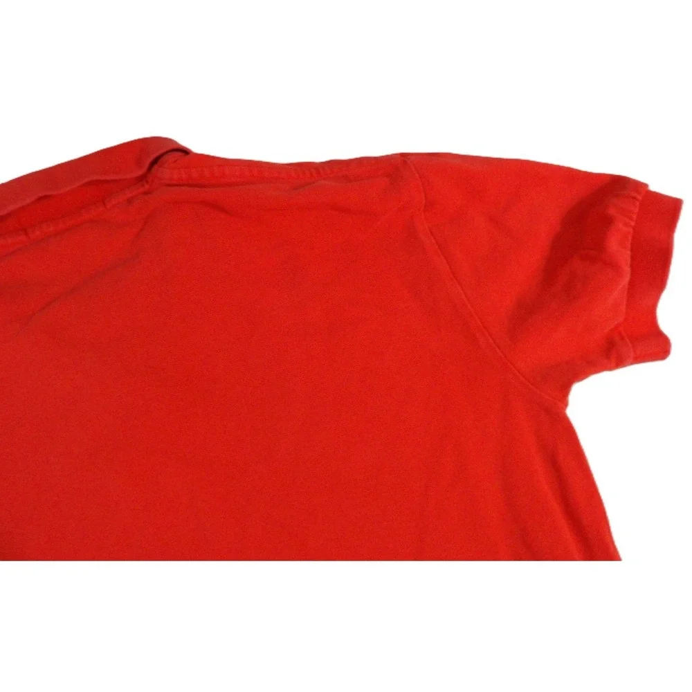 Polo Ralph Lauren Polo Shirt Men S Red Pique Cotton Short Sleeve Pony Golf Prepp